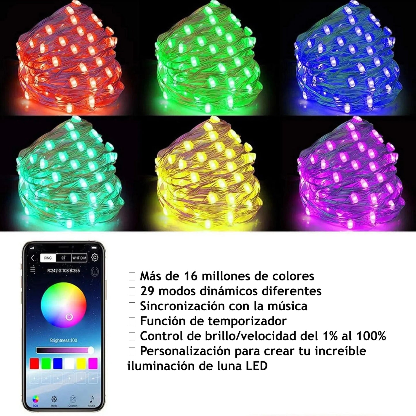 Luces LED especiales para Navidad | oferta de navidad 2023 anticipada